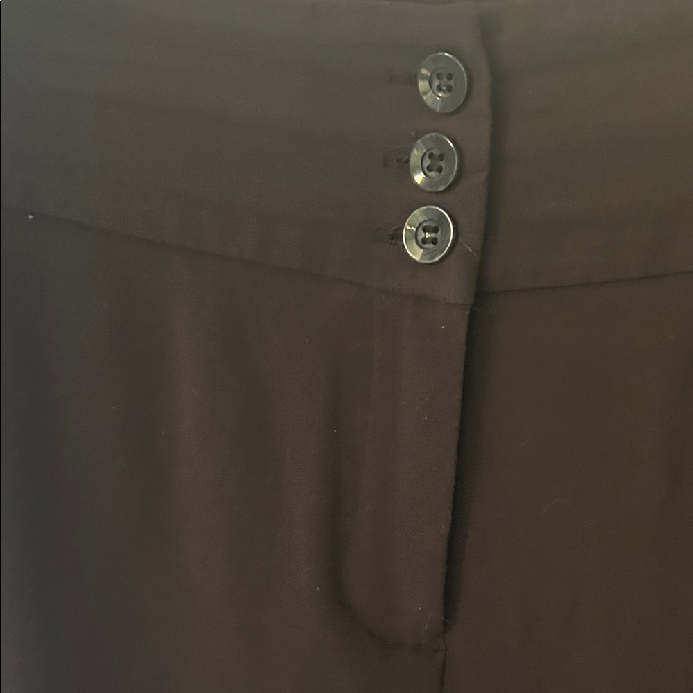 Style & Co. Women's Dark Brown Trousers - Picture 2 of 6